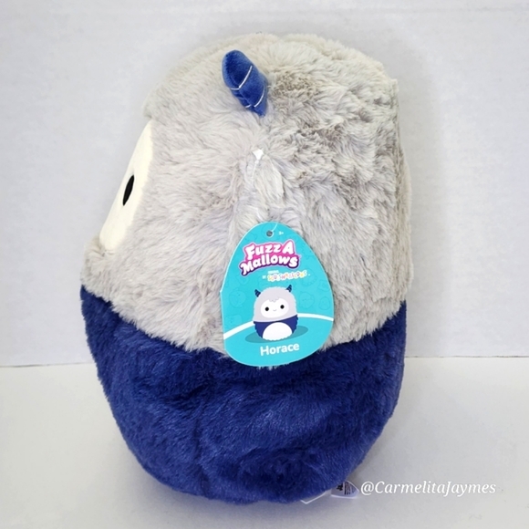 HORACE 🐾 Blue & Gray Yeti FuzzAMallow Original Squishmallow ☆ NWT ☆ - Picture 2 of 8